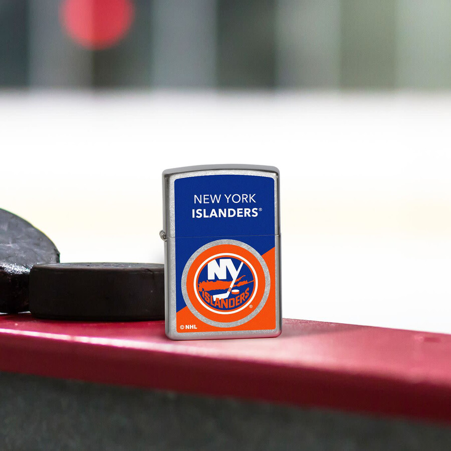 new york islanders colorblock-logo-design