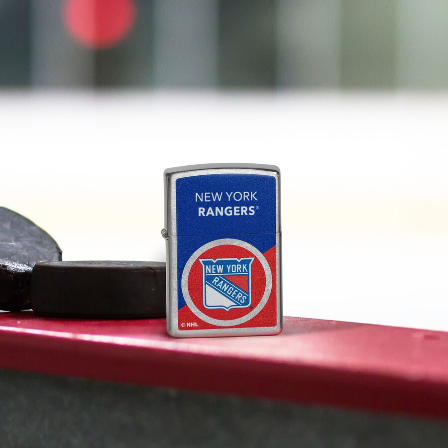 new york rangers colorblock-logo-design