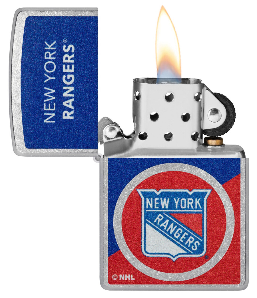 new york rangers colorblock-logo-design