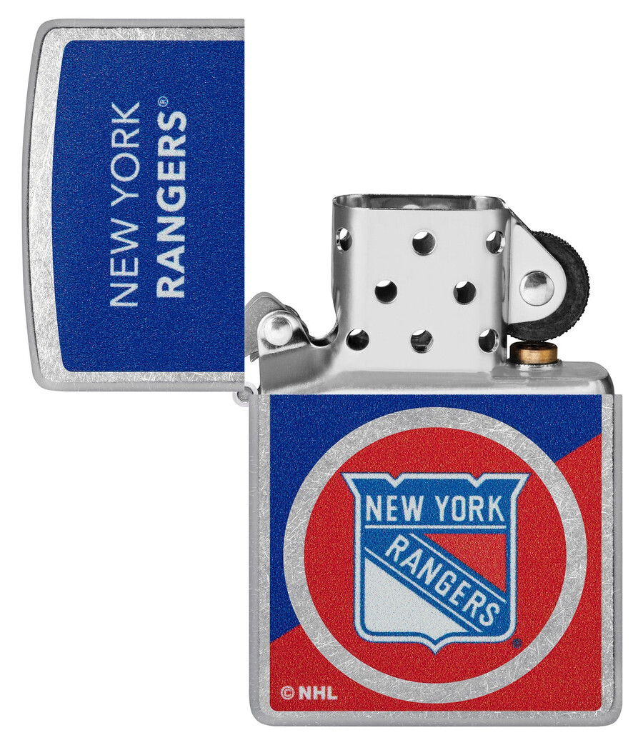 new york rangers colorblock-logo-design