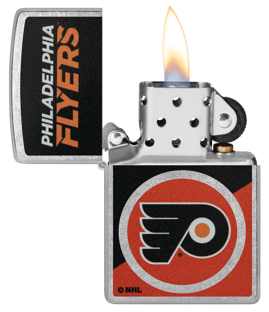 philadelphia flyers colorblock-logo-design
