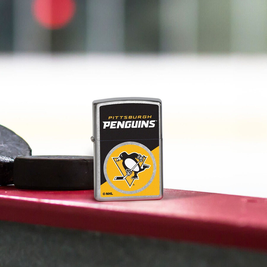 pittsburgh penguins colorblock-logo-design