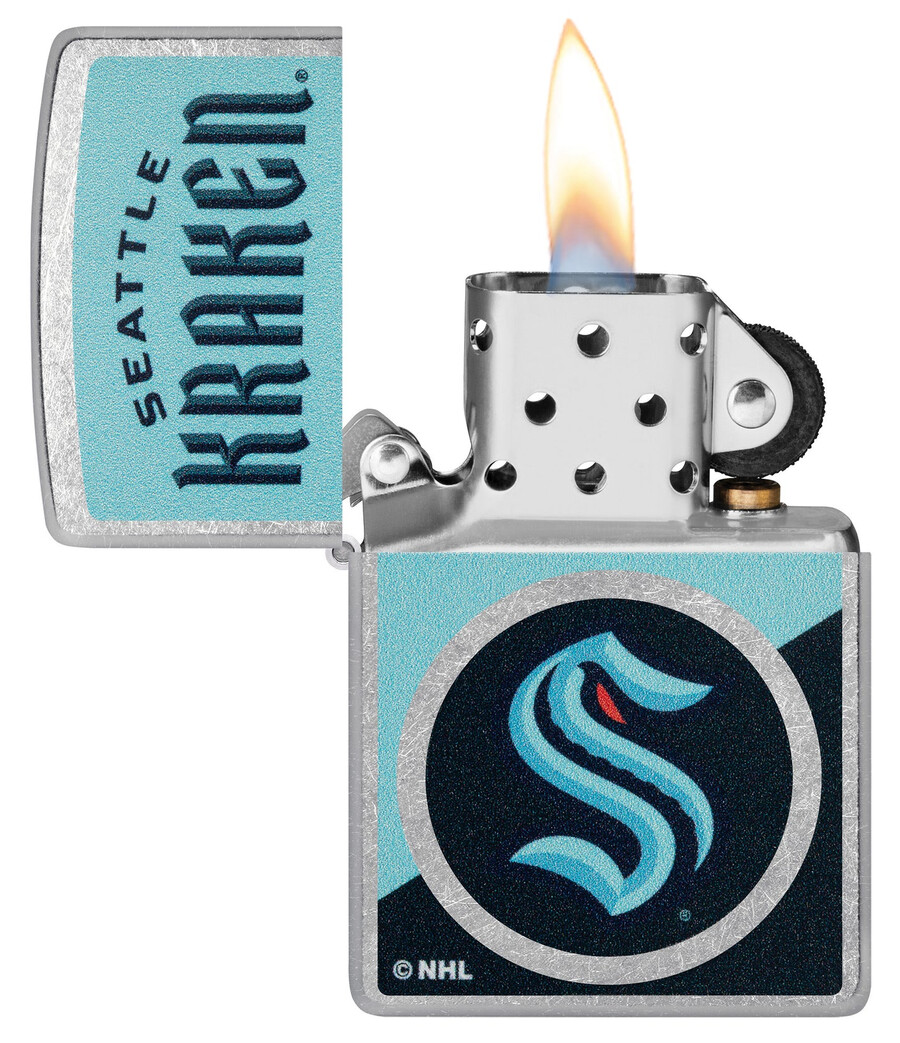 seattle kraken colorblock-logo-design