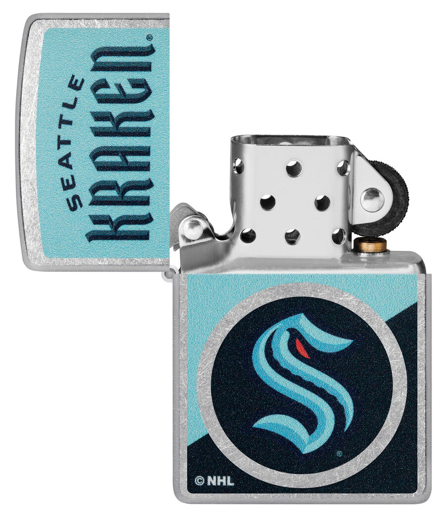 seattle kraken colorblock-logo-design