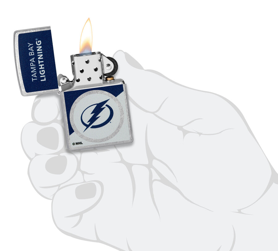 tampa bay lightning colorblock-logo-design