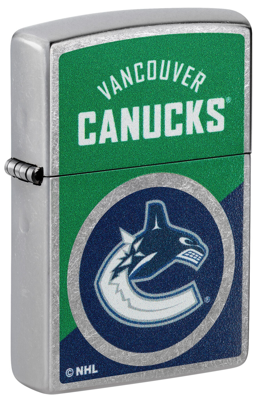 vancouver canucks colorblock-logo-design