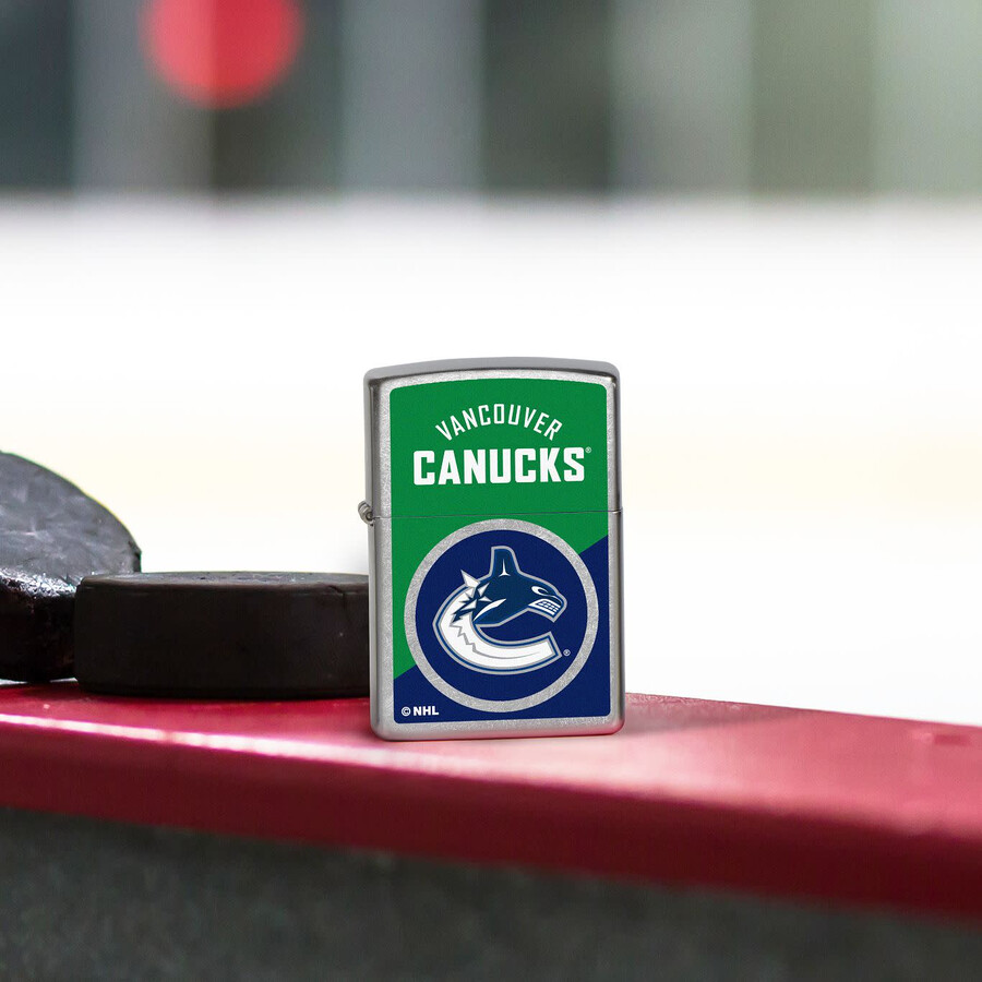 vancouver canucks colorblock-logo-design