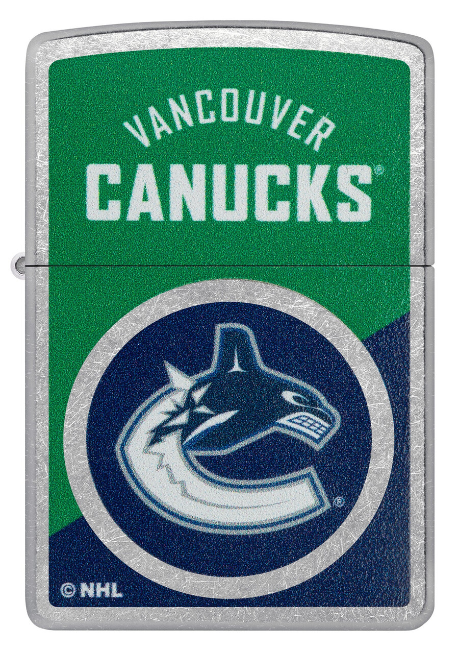 vancouver canucks colorblock-logo-design