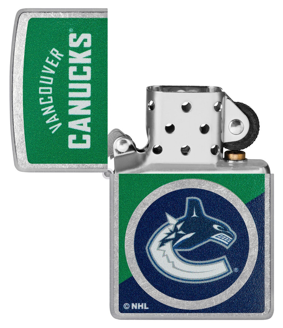 vancouver canucks colorblock-logo-design
