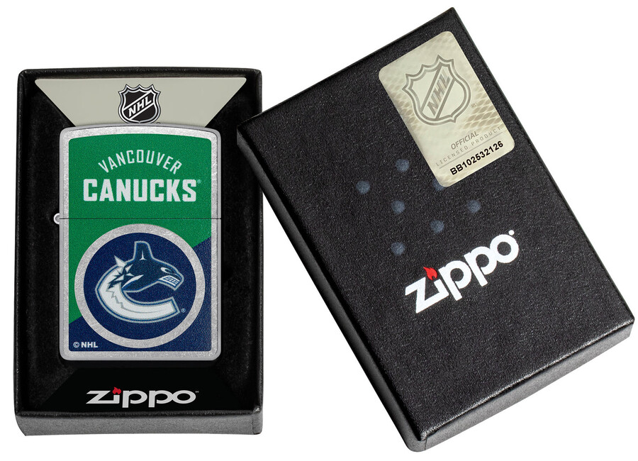 vancouver canucks colorblock-logo-design