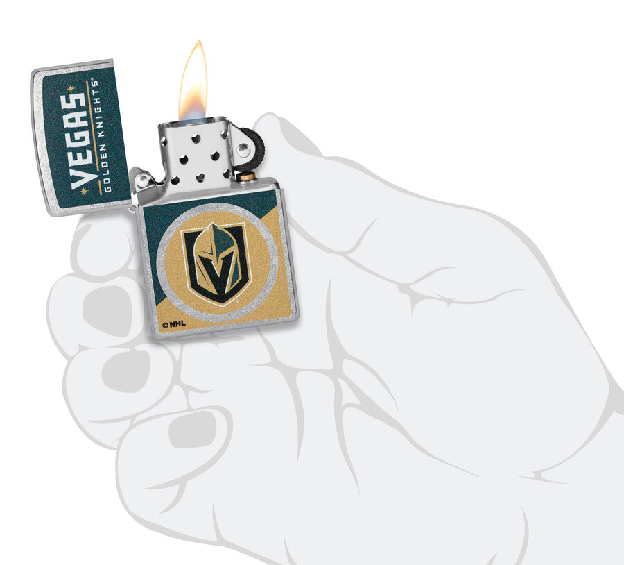 vegas golden knights colorblock-logo-design