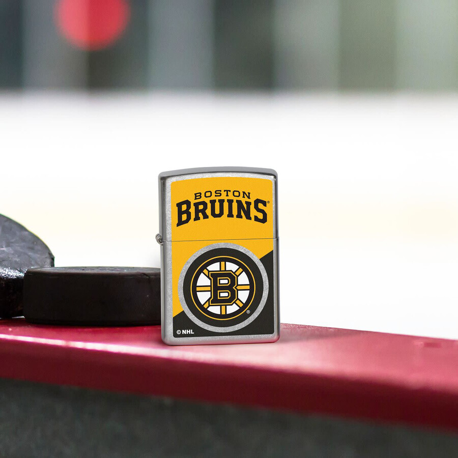 boston bruins colorblock-logo-design