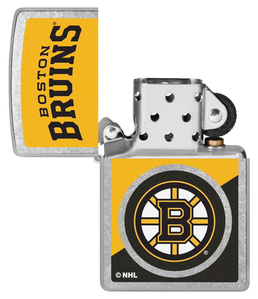 boston bruins colorblock-logo-design