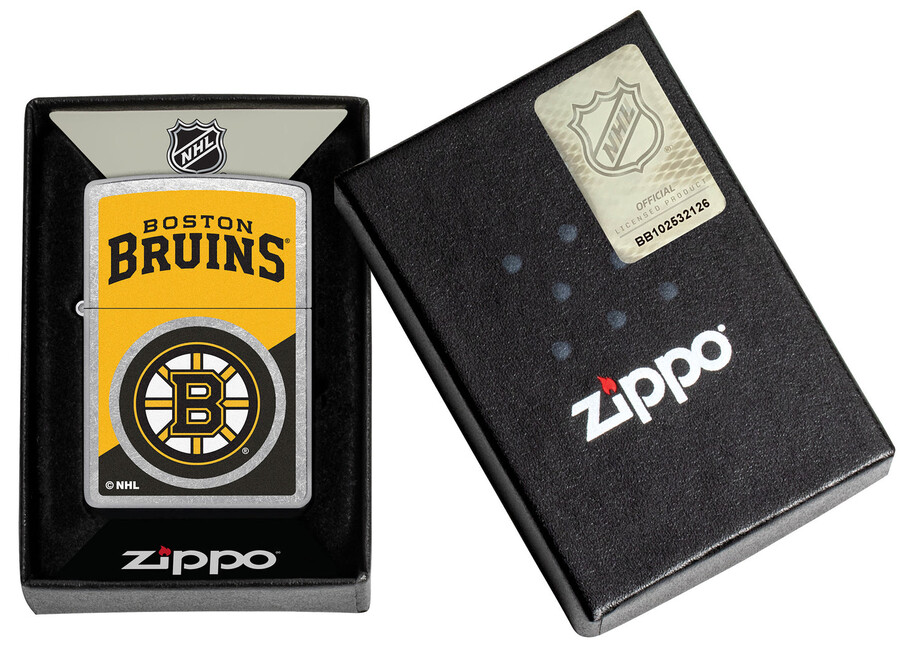 boston bruins colorblock-logo-design
