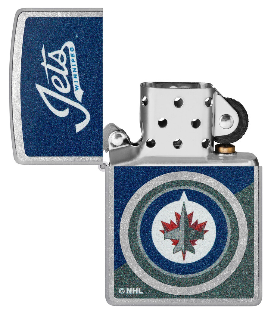 winnipeg jets colorblock-logo-design