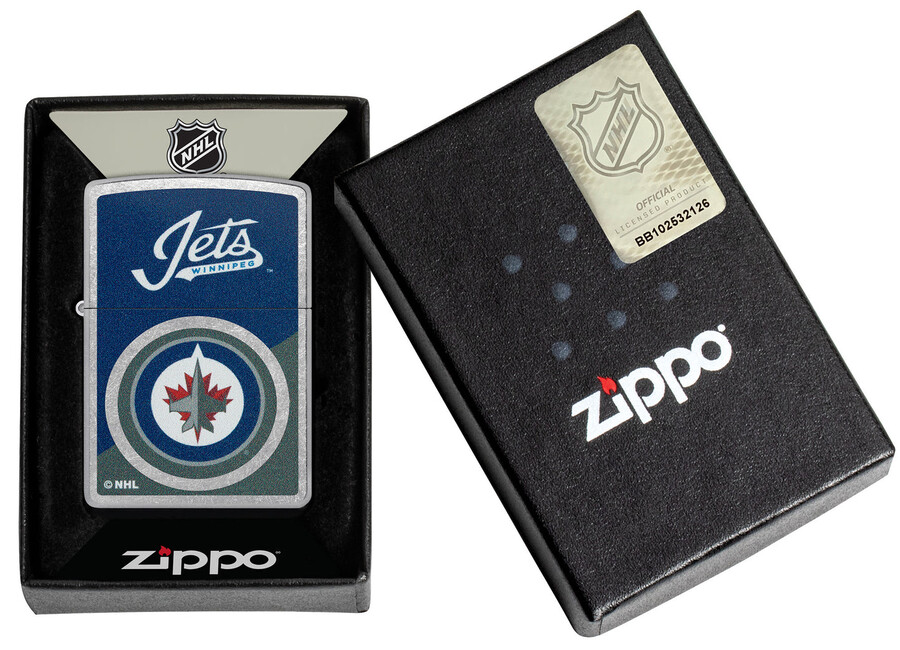 winnipeg jets colorblock-logo-design