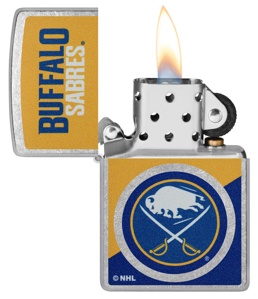 buffalo sabres colorblock-logo-design