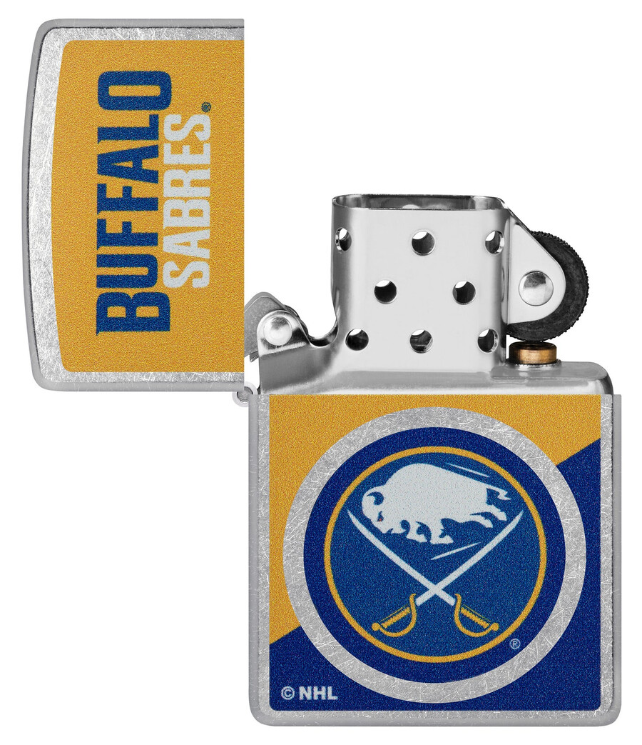 buffalo sabres colorblock-logo-design