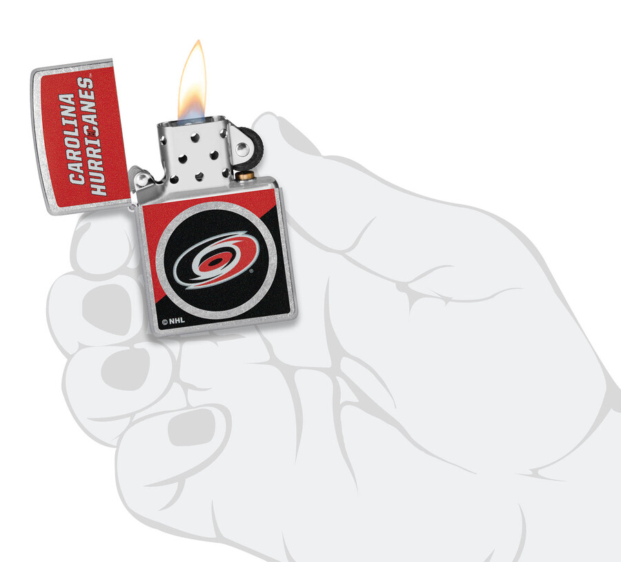 carolina hurricanes colorblock-logo-design
