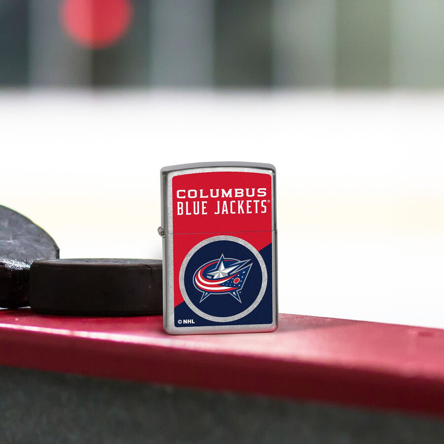 columbus blue jackets colorblock-logo-design