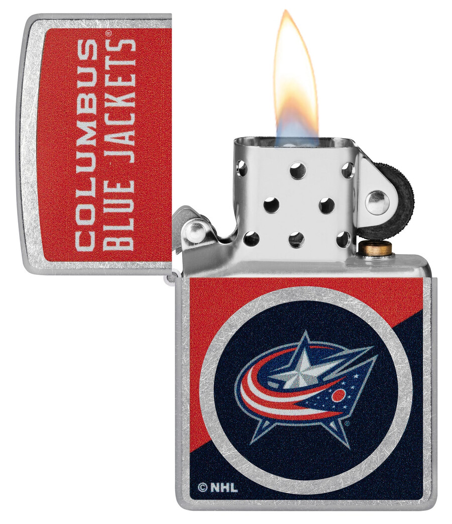 columbus blue jackets colorblock-logo-design