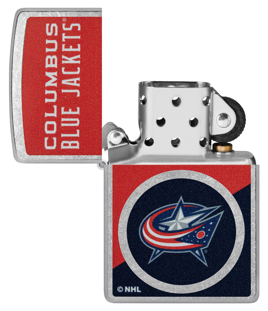 columbus blue jackets colorblock-logo-design