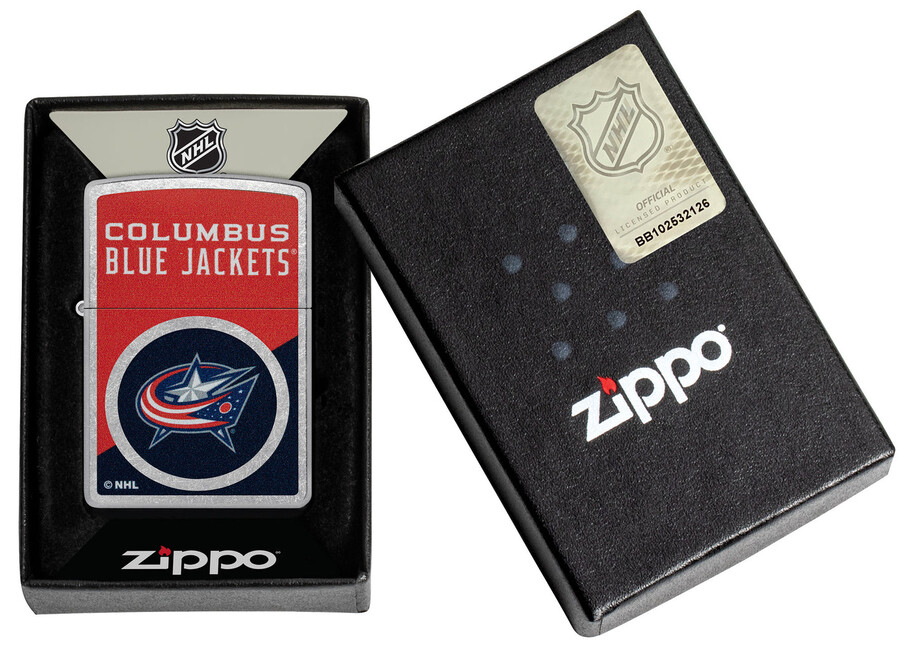 columbus blue jackets colorblock-logo-design
