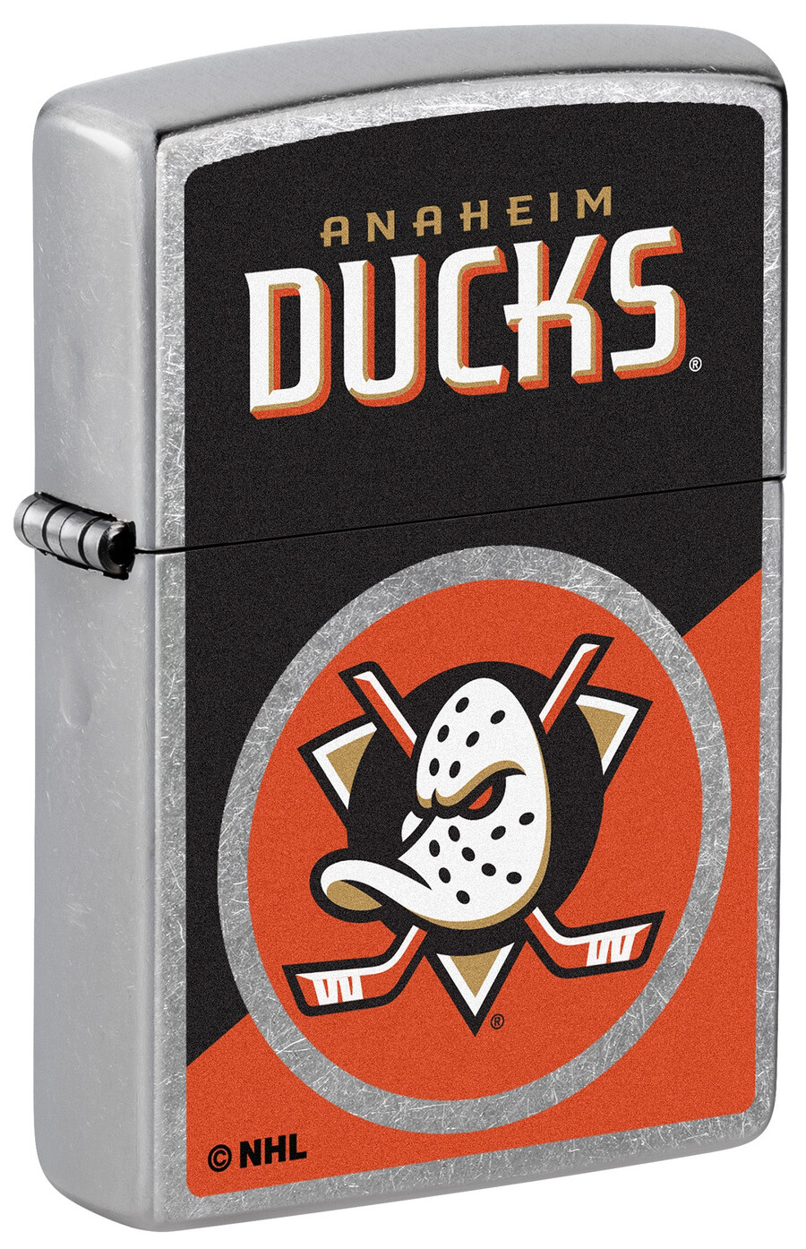 anaheim ducks colorblock-logo-design