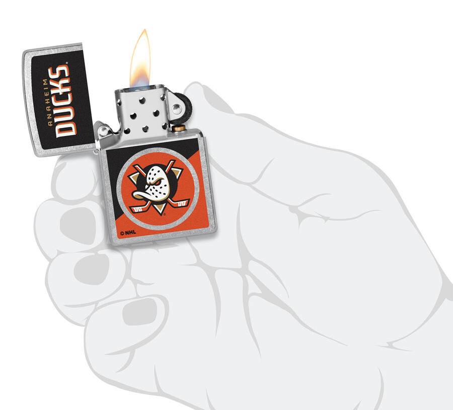 anaheim ducks colorblock-logo-design