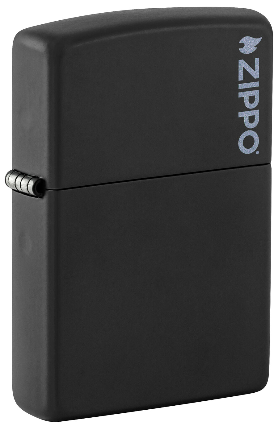 klassisches schwarz matt mit zippo-logo
