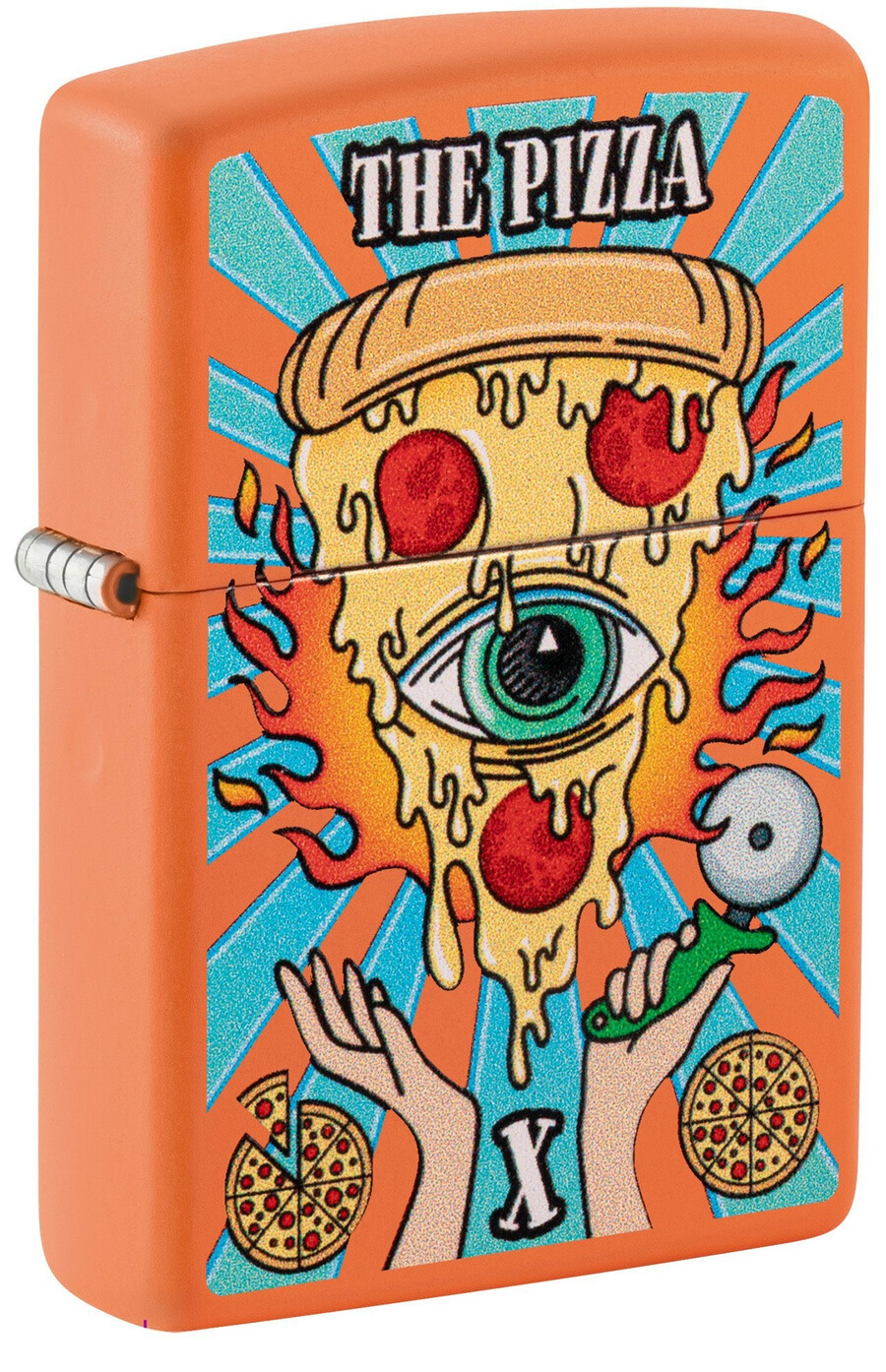 auge der pizza