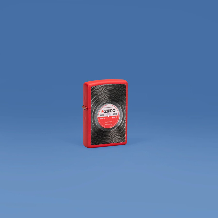zippo vinyl-schallplattendesign