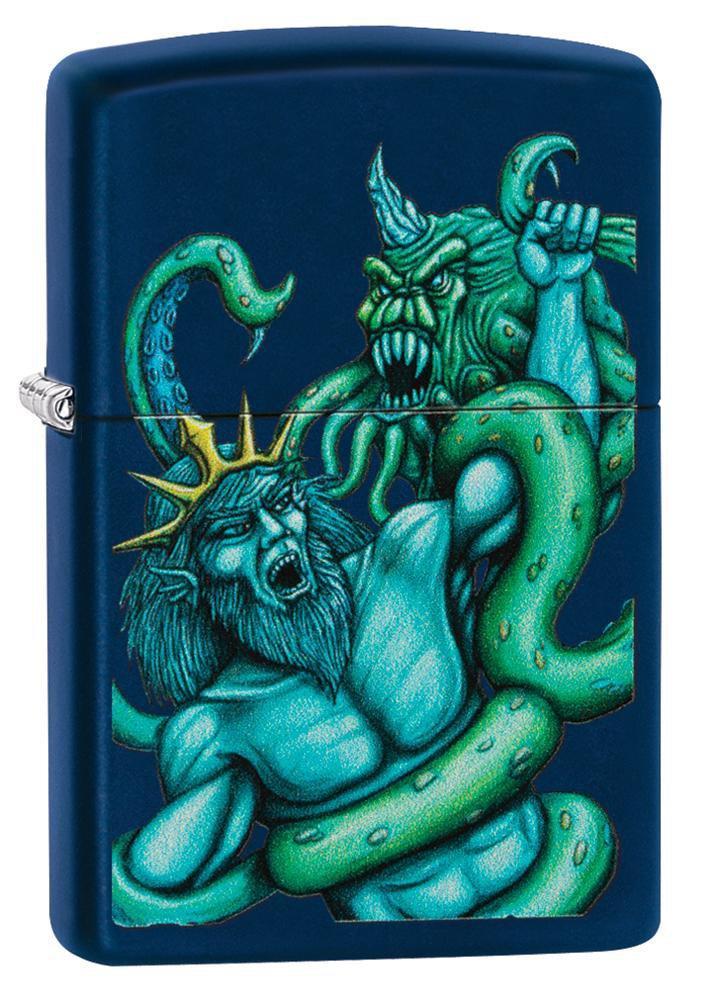 marineblaues mattes sea king design