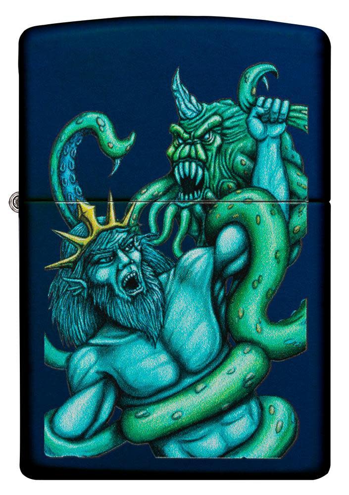 marineblaues mattes sea king design