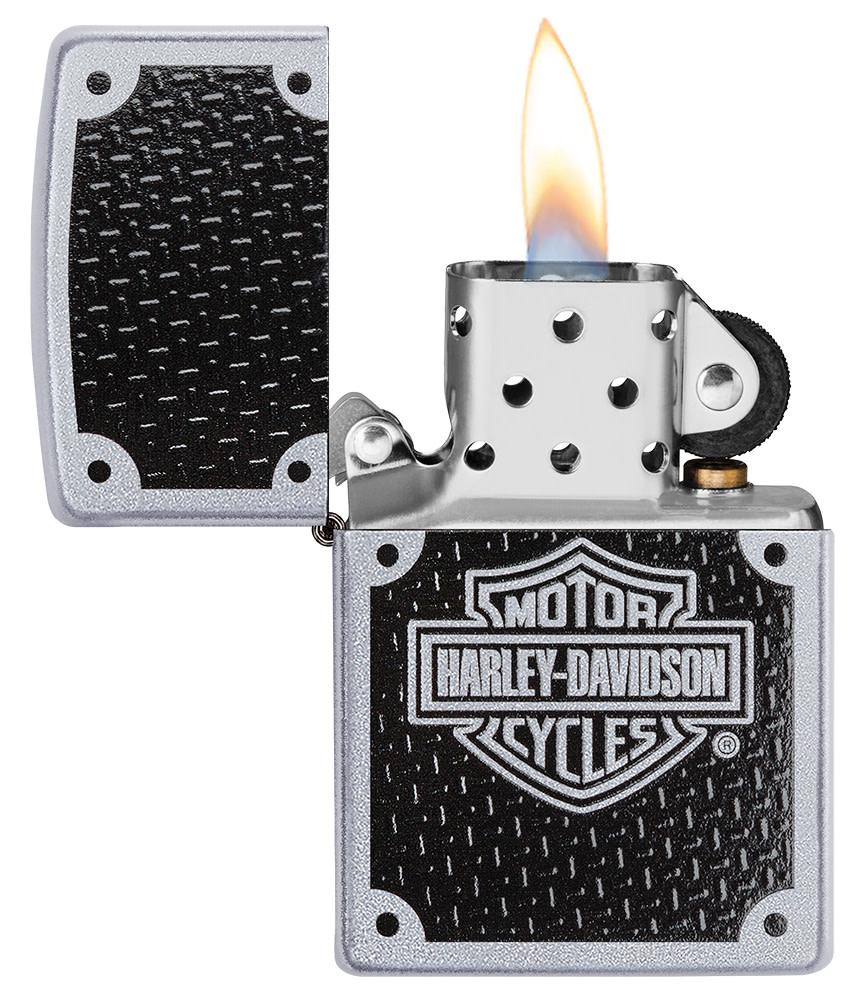 harley-davidson carbonfaser-schilddesign
