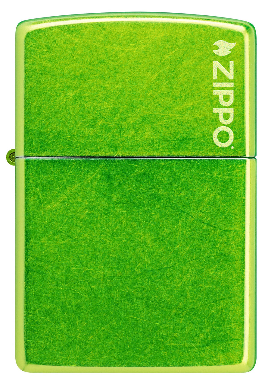 klassisches grelles zippo-logo
