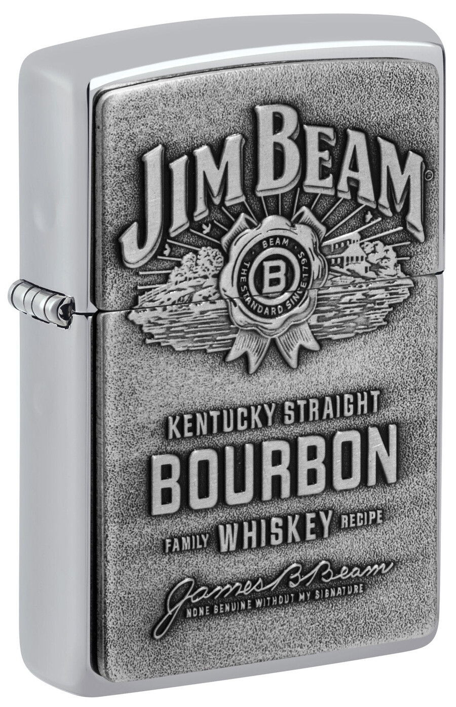 jim beam chrom-emblem