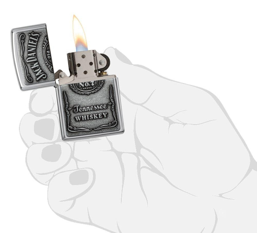 jack daniels chrom-emblem