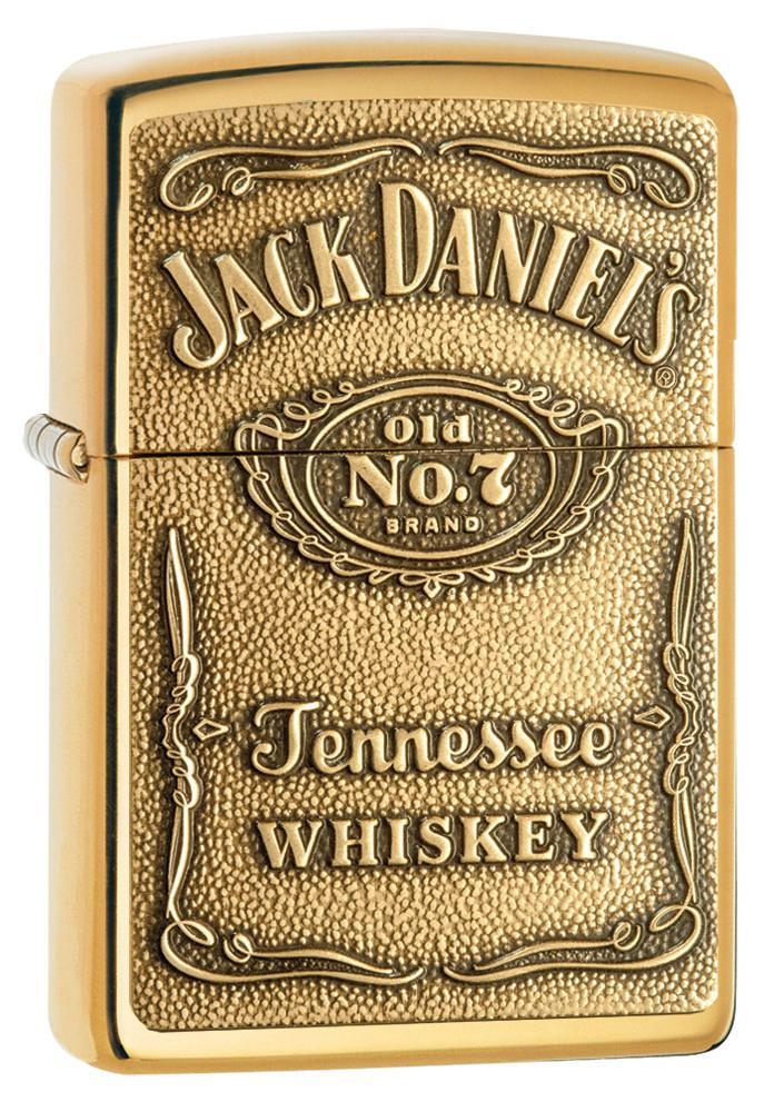 jack daniels messing-emblem