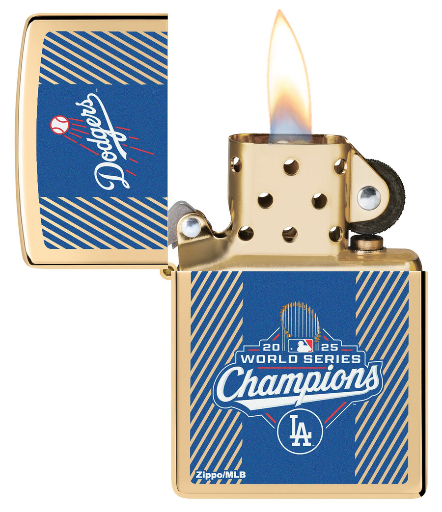 2025 iworld series championsi – gedenkfeuerzeug der los angeles dodgers
