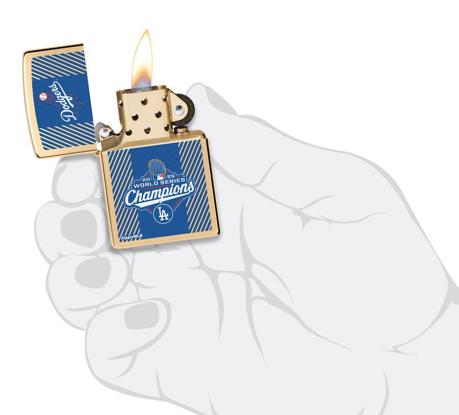 2025 iworld series championsi – gedenkfeuerzeug der los angeles dodgers