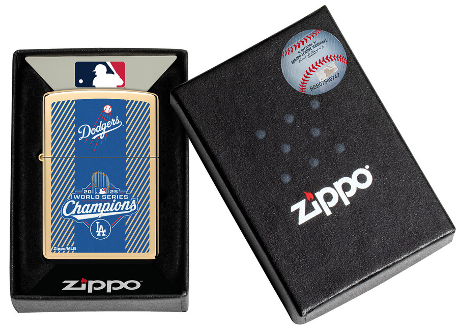 2025 iworld series championsi – gedenkfeuerzeug der los angeles dodgers