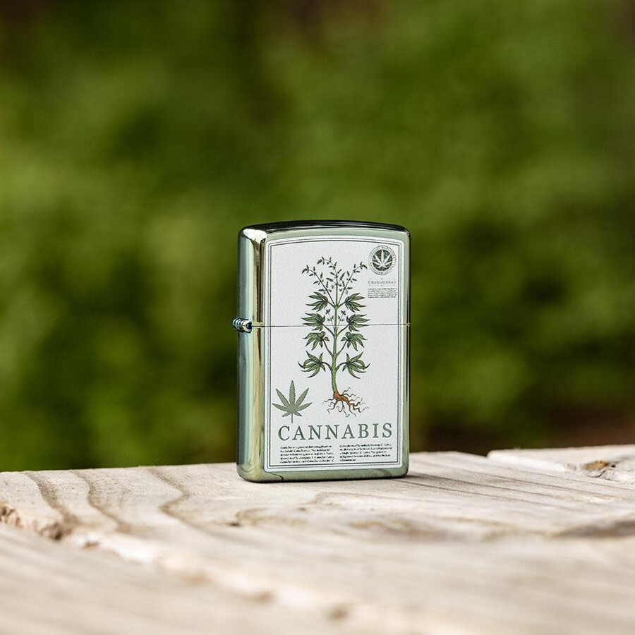 hochwertiges design für grünes cannabis