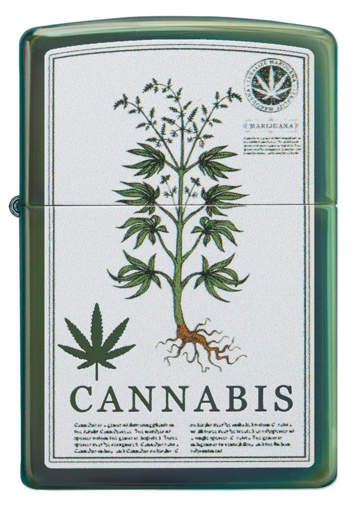hochwertiges design für grünes cannabis
