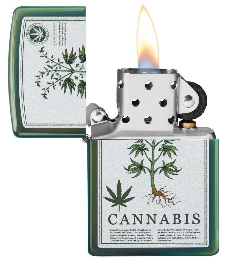 hochwertiges design für grünes cannabis