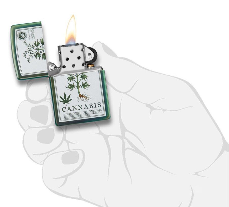 hochwertiges design für grünes cannabis