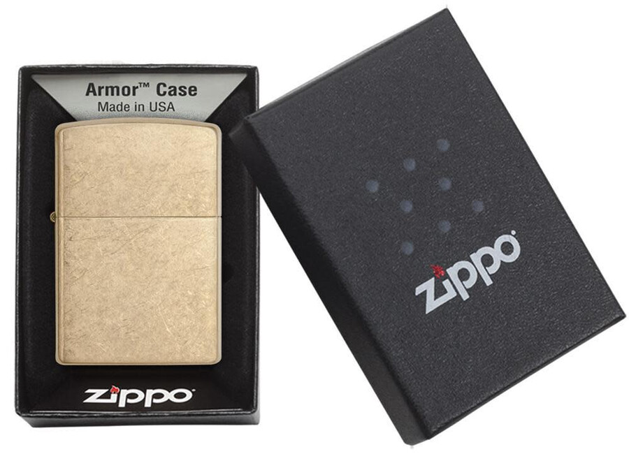 armor getrommeltes messing
