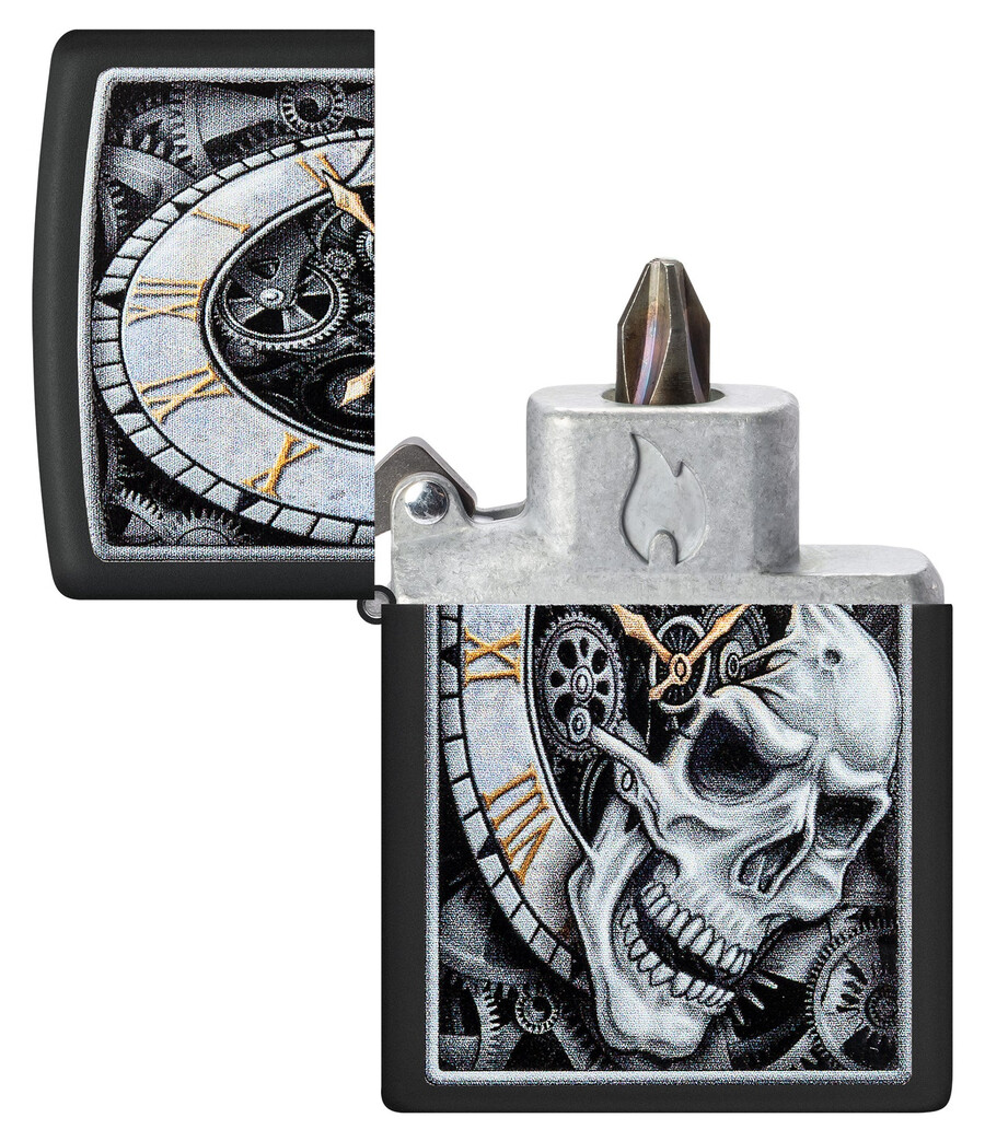 totenkopf-uhr-design