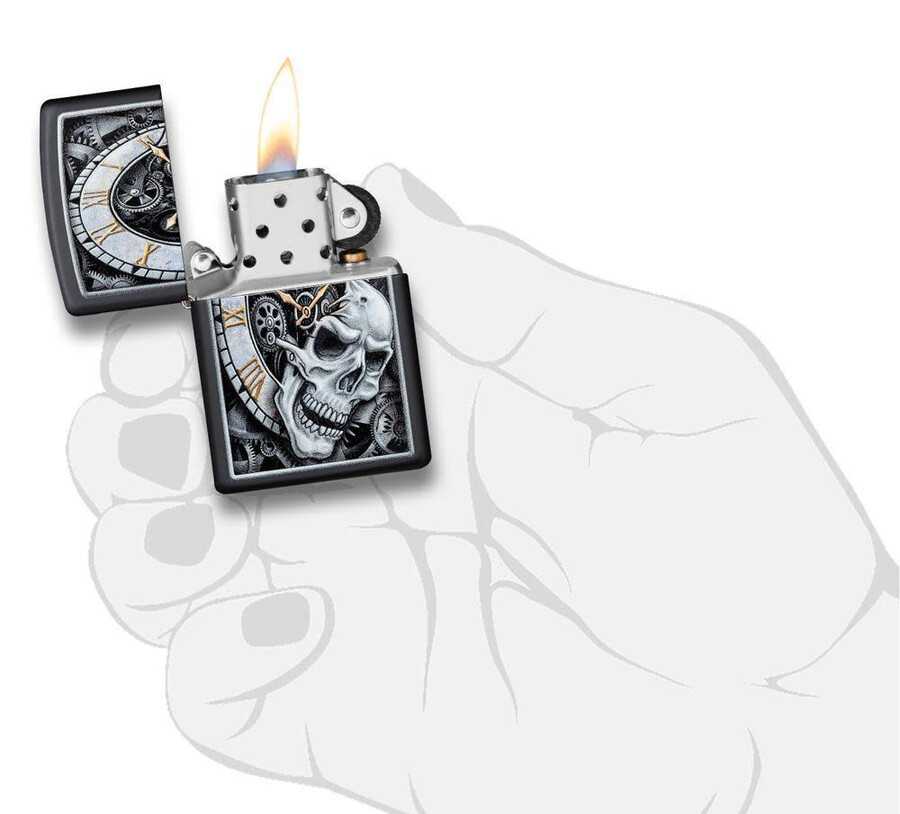 totenkopf-uhr-design