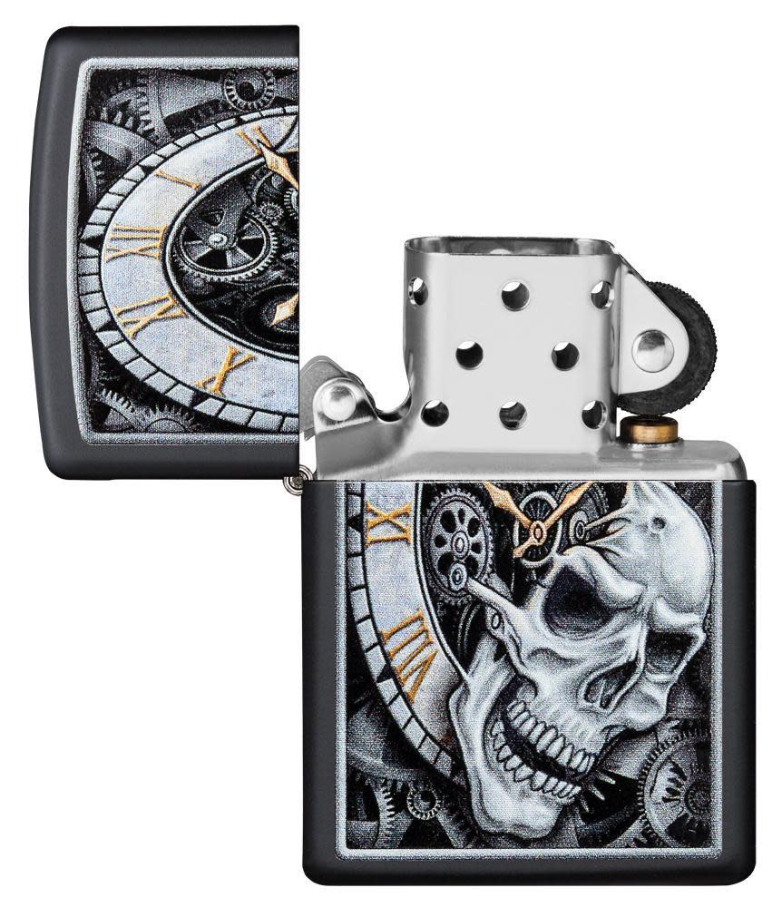 totenkopf-uhr-design